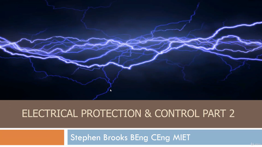 Electrical Control & Protection Systems part 2